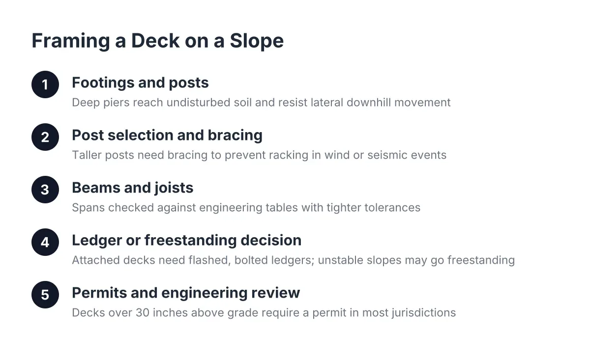 framing a deck