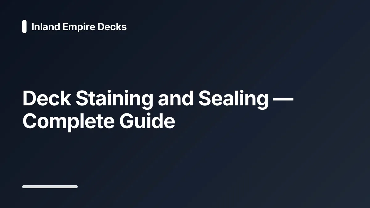 deck stain colors